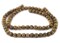 The Bead Chest® Metallic Electroplated Lava Beads, 15 Inch Strand, Available in 6 Colors